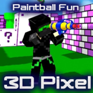 Игра Paintball Fun: 3D Pixel