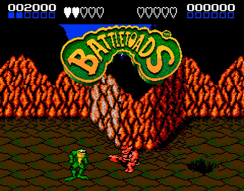 Игра Battletoads: Боевые Жабы Денди