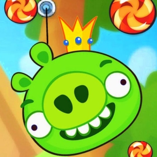 Игра Bad Piggies: Перережь Веревку