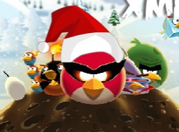 Игра Angry Birds: Рождество
